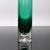 Vintage Green Glass Vase from Schott Zwiesel, 1970s For Sale - Image 7 of 8