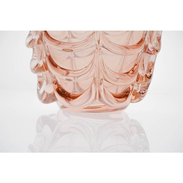 Large Murano Glass Rose Vase or Ice Bucket from Seguso Vetri d'Arte, 1960s For Sale - Image 16 of 18
