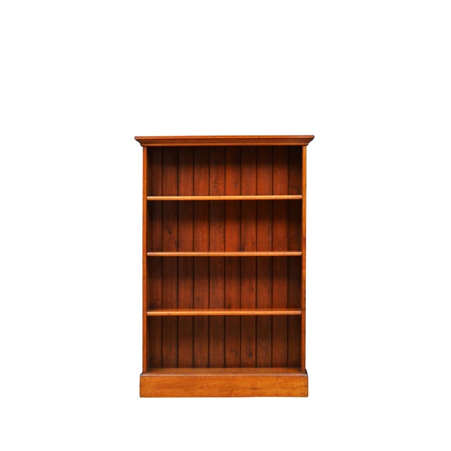 Early 20th Century Mahogany Open Bookcase, 1920s For Sale - Image 16 of 16
