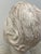 Vintage 1970s Hat Wig Stand Head Store DIsplay Long Neck Ceramic Mannequin For Sale - Image 4 of 12