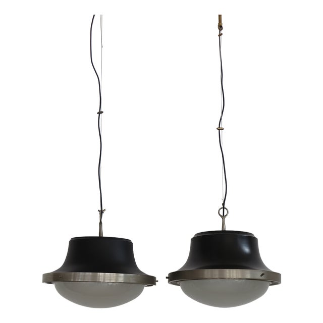 Tau Lamps by Sergio Mazza for Artemide, Italy, 1960s, Set of 2 For Sale