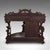 Antique Country House Hall Stand, Scottish, Demi Lune, Oak, Umbrella, Victorian For Sale - Image 4 of 12