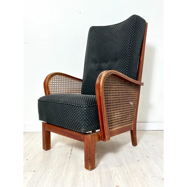 Midnight blouse fabric, removable cushion