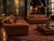 Vintage Cognac Leather 3-Seater Sofas, Pair For Sale In Miami - Image 6 of 17