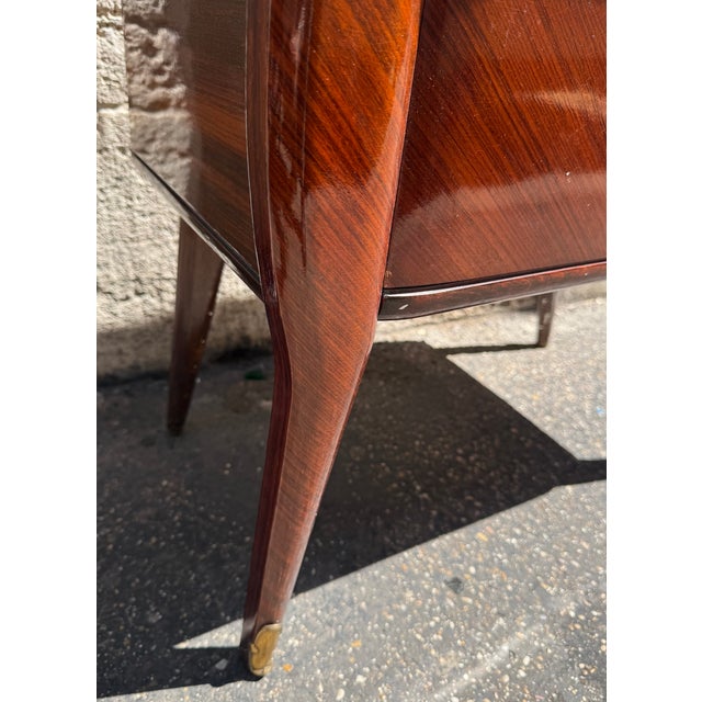 Mid-Century Modern Vintage Bedside Tables, 1950s, Set of 2 For Sale - Image 3 of 11