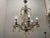 Crystal Beaded Murano Glass Drop Chandelier, 1950s For Sale - Image 6 of 13