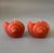 Vintage pair of Tiger Nautilus Shell-Shaped Candles by Point à La Ligne. Uncented wax candles, used as display and never...