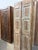 Antique Blue Floral Carved Pantry Doors – Rustic Hand-Carved Double Doors, Hinged or Sliding 80 For Sale In Orlando - Image 6 of 6