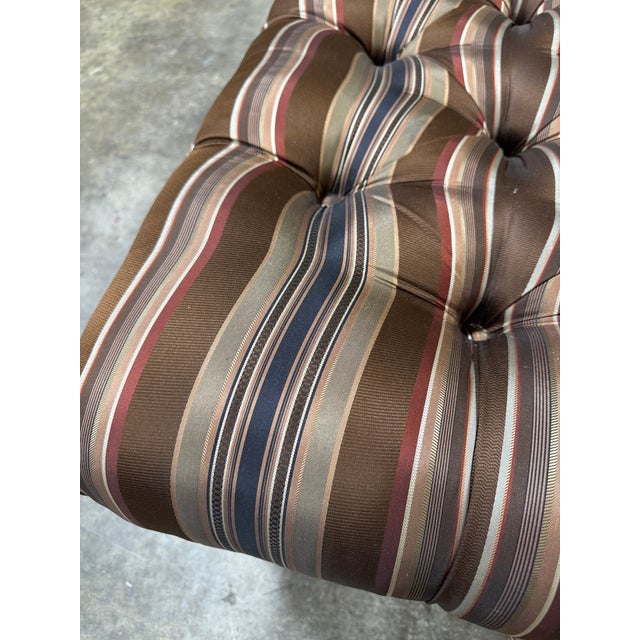 Vintage Lee Industries Tufted Ottoman For Sale In Richmond - Image 6 of 8