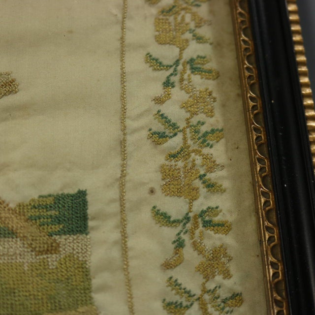 Antique Sampler, 1830, by M. Forrest For Sale - Image 18 of 18