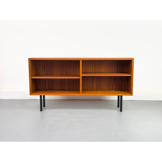 Low Teak Shelf from Omann Jun, 1960s For Sale - Image 6 of 15