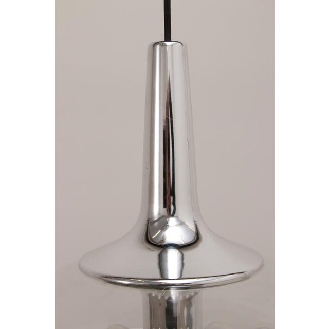 Vintage Glass Hanging Lamp from Peill & Putzler, 1960s For Sale - Image 10 of 16