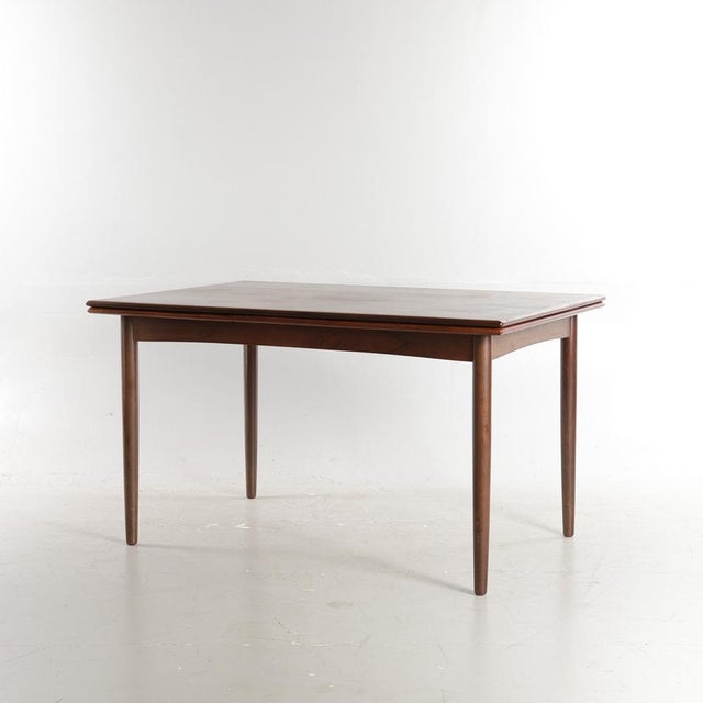 1960s Vintage Danish Rectangular Rosewood Dining Table from Dansk Møbeldesign, 1960s For Sale - Image 5 of 7