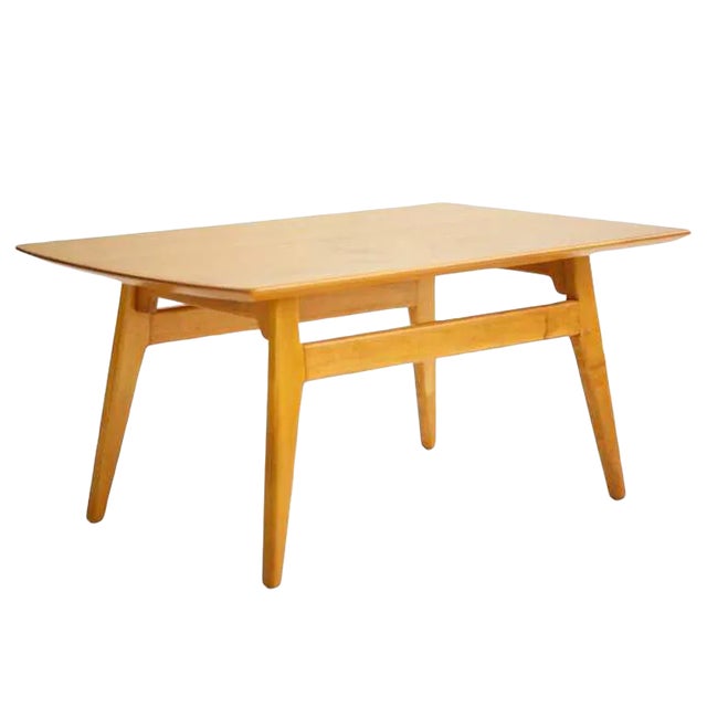 1950s Mid-Century Modern Jens Risom Coffee Table For Sale