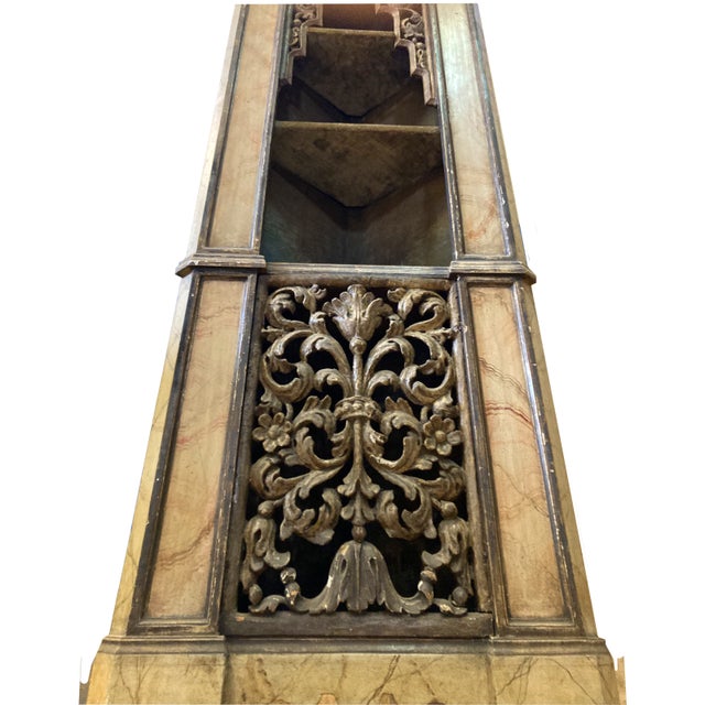 Mecca Lacquered Wooden Corner Unit, 1700s For Sale - Image 3 of 8
