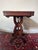 Antique Victorian Eastlake Style Carved Walnut Parlor Table, Lamp Table, Hall Table on Casters For Sale - Image 4 of 12