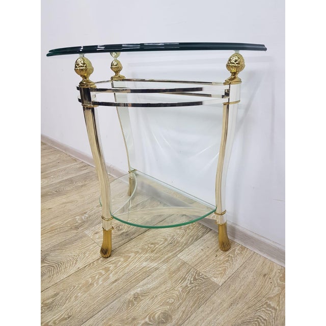 Italian Console by Luigi Della Maddalena, Italy, 1970s-1980s For Sale - Image 9 of 14