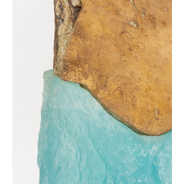 Thomas Scoon "Consort" Mixed Media Studio Art Glass and Granite Sculpture For Sale In New York - Image 6 of 17