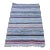 1980s Hand-Knotted Kilim With Stripe Patterns For Sale
