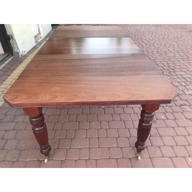 William IV Extendable Dining Table in Mahogany, 1830s For Sale - Image 15 of 18