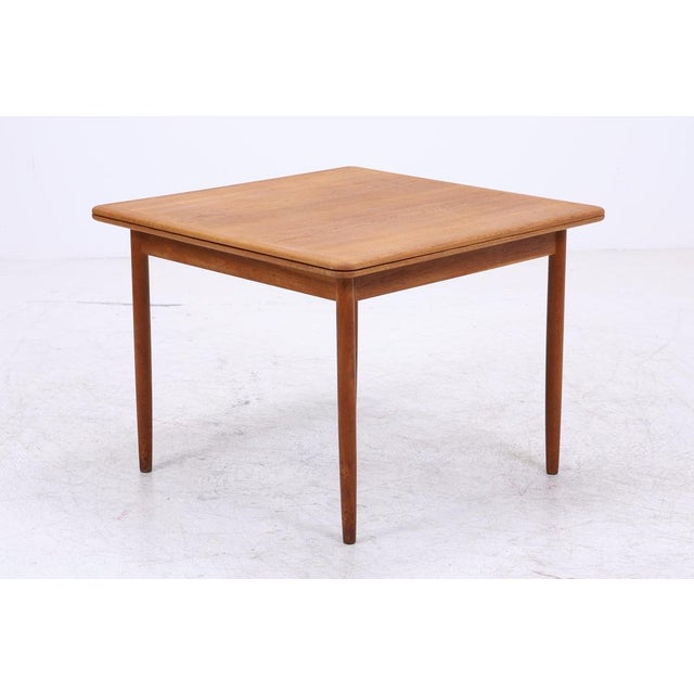 Vintage Danish Extendable Teak Dining Table from Hans J. Wegner For Sale - Image 15 of 16