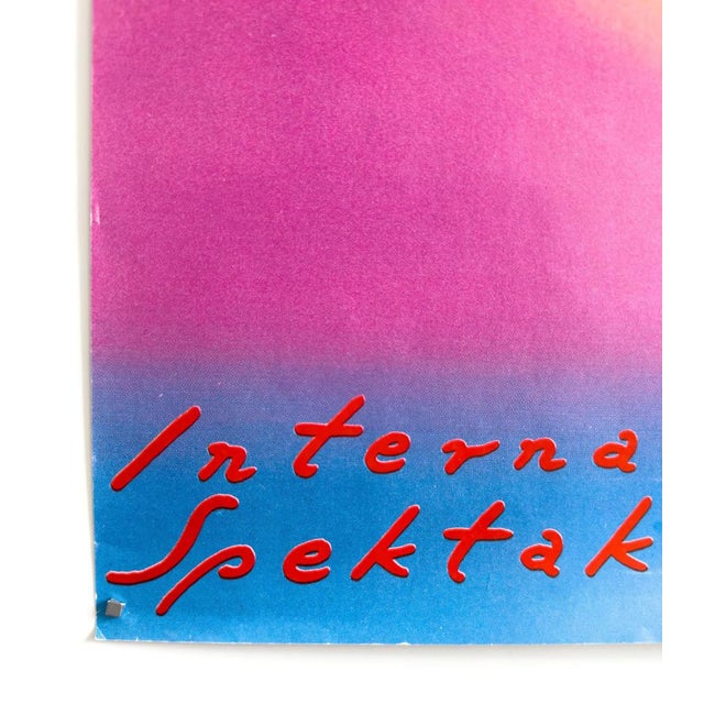 Paper Original Vintage Alles Theater Gera Poster by Roman Kalarus, 1991 For Sale - Image 7 of 10