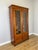 Antique French Glazed Walnut Display Bookcase For Sale - Image 3 of 15