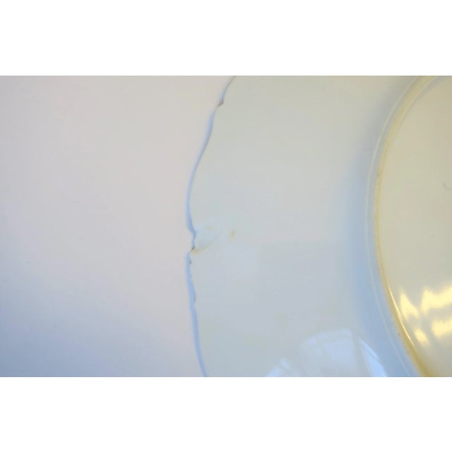 French Limoges Rustic Dinner Plates Fish and Boat Design, Circa Early 20th C For Sale - Image 13 of 15