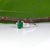Zambian Emerald Ring With Earth-Mined Diamond Accents: Solid 14k Gold, Size 6.75 For Sale In Columbus - Image 6 of 9