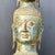 Metal 3 Buddha Heads on Base, 1800s For Sale - Image 7 of 12
