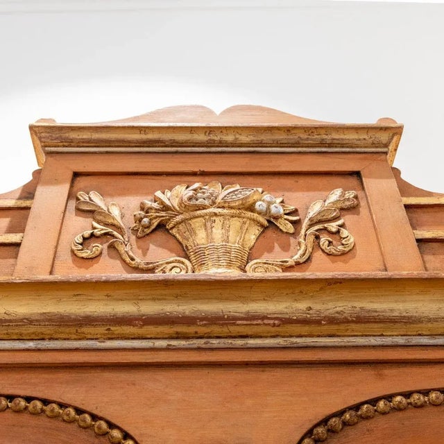 Red Early 19th Century Bremer Cabinet For Sale - Image 8 of 14