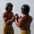 Ceramic Spring & Langan Staffordshire Style Boxing Figure For Sale - Image 7 of 8