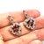 Natural Tourmaline Ruby Diamond Dangle Earrings 14k WG 10.53 TCW Certified For Sale - Image 9 of 18