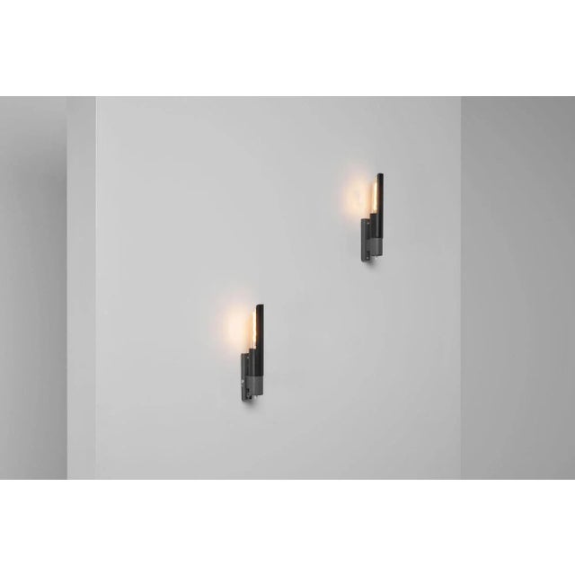 Model 211 Sconces by Gino Sarfatti for Arteluce, Italy, 1955, Set of 2 For Sale - Image 6 of 13