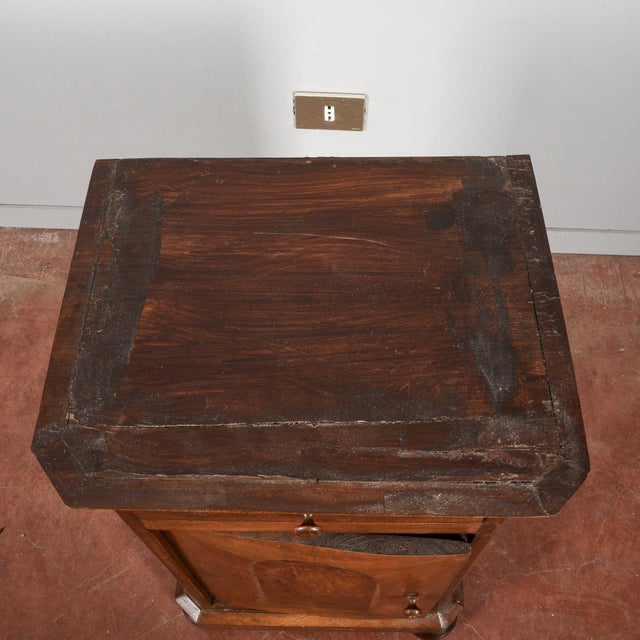 Bedside Table in Wood and Veneer For Sale - Image 6 of 18