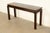 Henredon Hollywood Regency Chinoiserie Mahogany Hand-Painted Console Table With Bird Motif | Circa 1980s For Sale In South Bend - Image 6 of 16