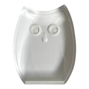 Vintage Mid 20th Century Guzzini Lucite Animal Owl
