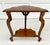 Early 20th C. Carved Swan Demi-Lune Console or Side Table For Sale - Image 9 of 11