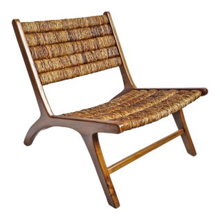 Banana Leaf Wrap Easy Chair For Sale