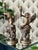 Metal Antique Art Nouveau Brass Bronze Cherub Cupid Angel Candlestick Holder Sculptures - A Pair For Sale - Image 7 of 18