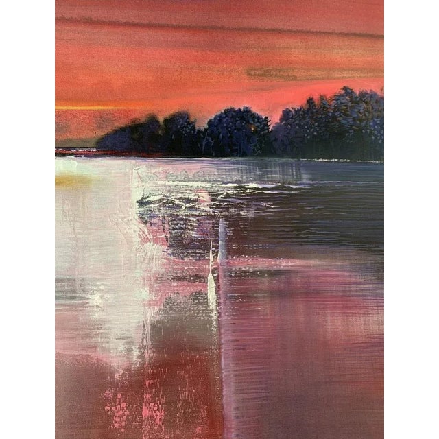 Barbara Hubert, A Landscape, 2023, Oil on Canvas For Sale - Image 3 of 5