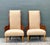 Chocolate Vintage Italian High Back Chairs - A Pair For Sale - Image 8 of 12