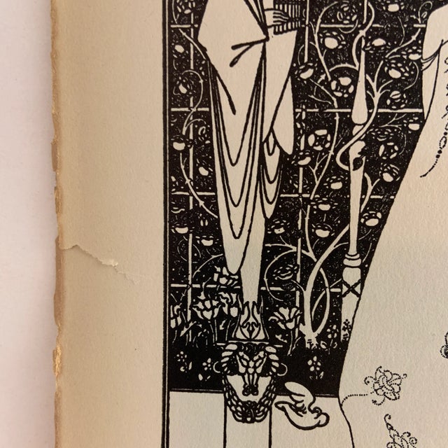 This is an authentic book illustration by Aubrey Beardsley, 1927. "Frontispiece from Venus and Tannhauser." Ready for...