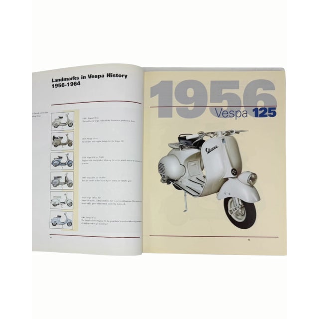 Paper Signed Vespa Tecnica Vol. 2 1956–1964 Italian Scooter Design Reference Hardcover Book For Sale - Image 7 of 14