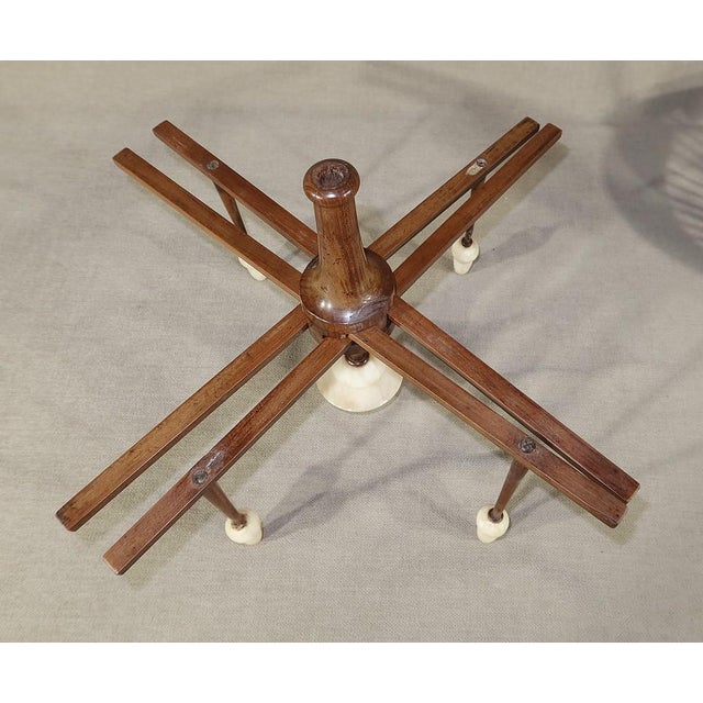 Small Wooden and Alabaster Woolen Reel For Sale - Image 14 of 17