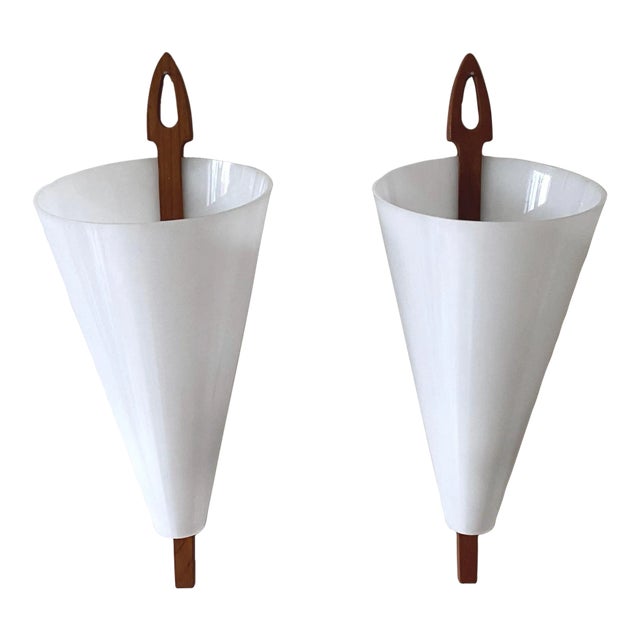 1960s Wall Lamps by Hans-Agne Jakobsson - a Pair For Sale
