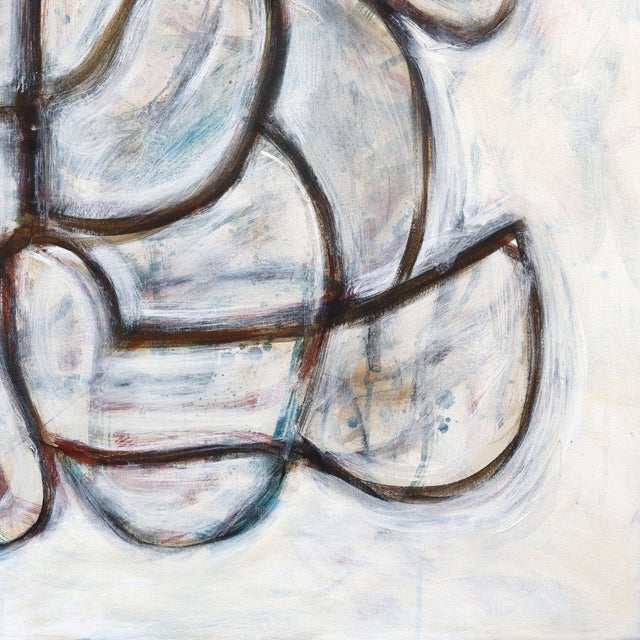 2020s Rearranging Form - Large Original Contemporary Abstract Painting on Canvas by Harrison Gilman For Sale - Image 5 of 9