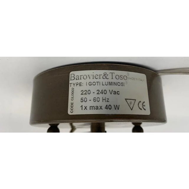 Murano Glass Goti Series Sconce by Barovier & Toso For Sale - Image 3 of 8