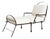 19th Century Officer's Chaise Lounge For Sale
