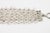1990s Paco Rabanne Silvered Metal and Quartz Link Bracelet For Sale - Image 5 of 8